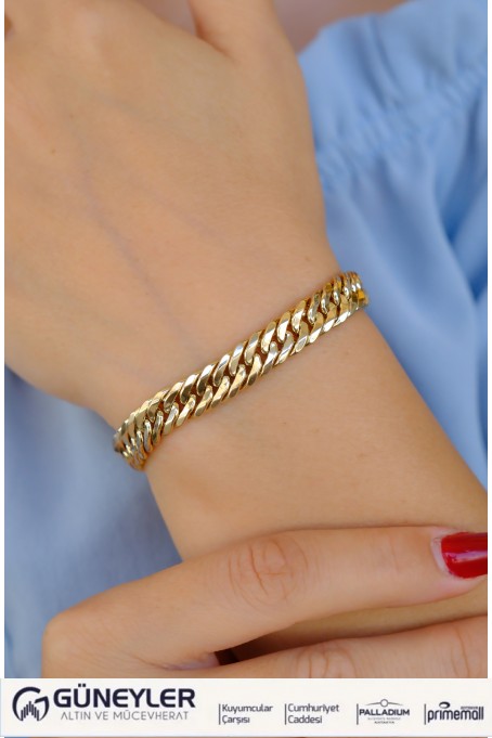 SÜZME MODEL BİLEKLİK 14 AYAR A085018 SÜZME MODEL BİLEKLİK 14 AYAR A085018