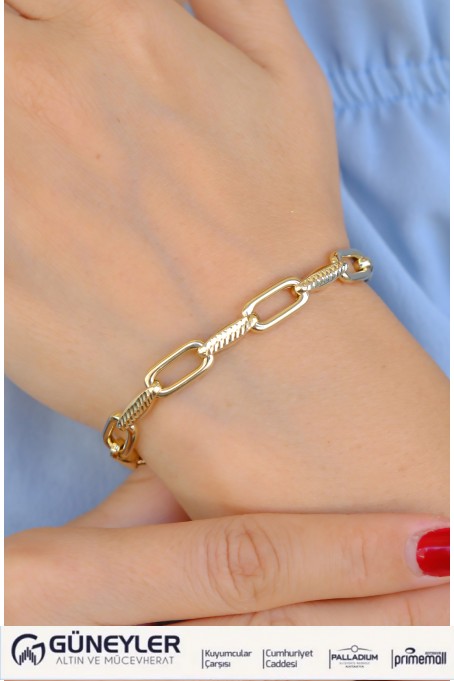 TASARIM BİLEKLİK 14 AYAR A085019 TASARIM BİLEKLİK 14 AYAR A085019