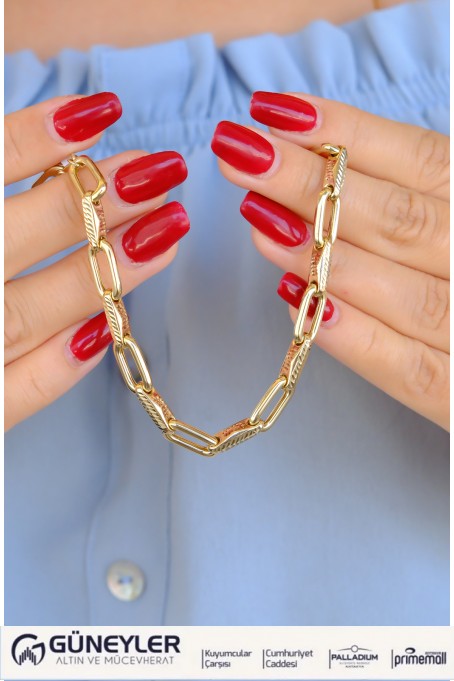 TASARIM BİLEKLİK 14 AYAR A085019 TASARIM BİLEKLİK 14 AYAR A085019