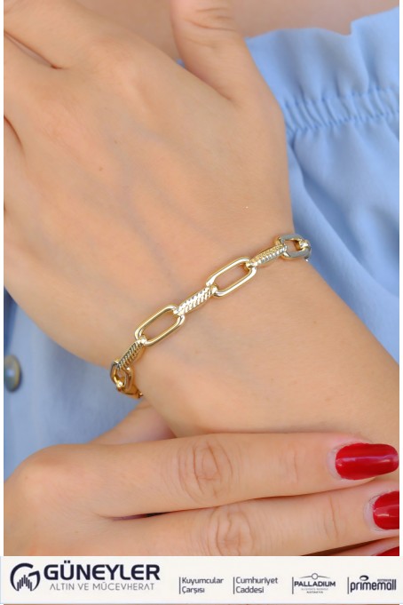 TASARIM BİLEKLİK 14 AYAR A085019 TASARIM BİLEKLİK 14 AYAR A085019