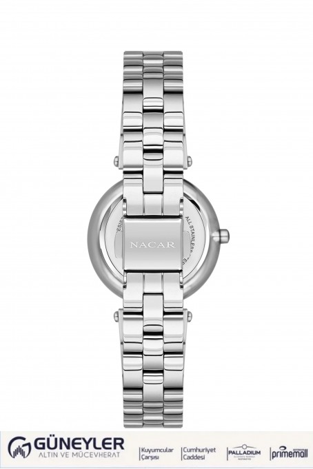 NACAR ÇELİK METAL BAND KADIN KOL SAATİ NC34-39C714-ARMS NACAR ÇELİK METAL BAND KADIN KOL SAATİ NC34-39C714-ARMS