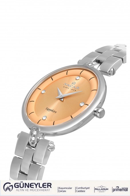 NACAR ÇELİK METAL BAND KADIN KOL SAATİ NC34-39C714-ARMS NACAR ÇELİK METAL BAND KADIN KOL SAATİ NC34-39C714-ARMS