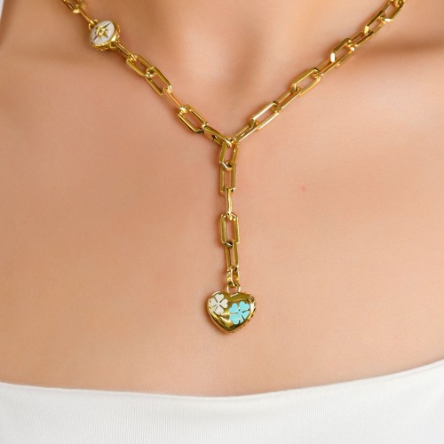 TASARIM ZİNCİRLİ KOLYE 14 AYAR A057510 TASARIM ZİNCİRLİ KOLYE 14 AYAR A057510