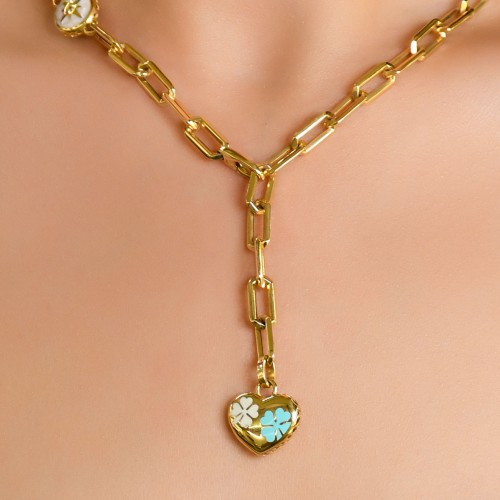 TASARIM ZİNCİRLİ KOLYE 14 AYAR A057510 TASARIM ZİNCİRLİ KOLYE 14 AYAR A057510