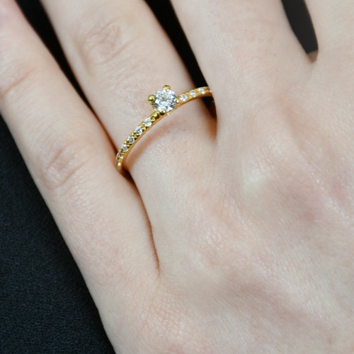 TEKTAŞ YÜZÜK 22 AYAR A049332 TEKTAŞ YÜZÜK 22 AYAR A049332