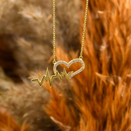 KALP ATIŞI KOLYE 22 AYAR A065343