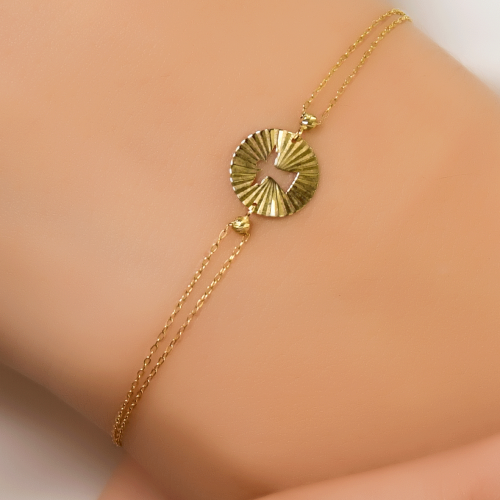 DORİKALI FANTAZİ BİLEKLİK 14 AYAR A050122 DORİKALI FANTAZİ BİLEKLİK 14 AYAR A050122