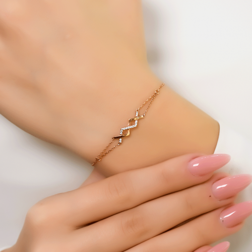 ZİGZAG SONSUZLUK BİLEKLİK 14 AYAR ATS9628 ZİGZAG SONSUZLUK BİLEKLİK 14 AYAR ATS9628