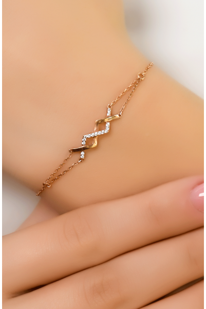 ZİGZAG SONSUZLUK BİLEKLİK 14 AYAR ATS9628 ZİGZAG SONSUZLUK BİLEKLİK 14 AYAR ATS9628