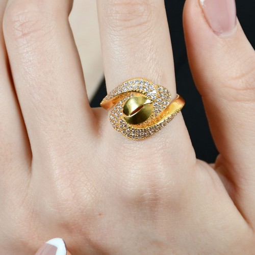 TAŞLI FANTAZİ YÜZÜK 22 AYAR A029782 TAŞLI FANTAZİ YÜZÜK 22 AYAR A029782