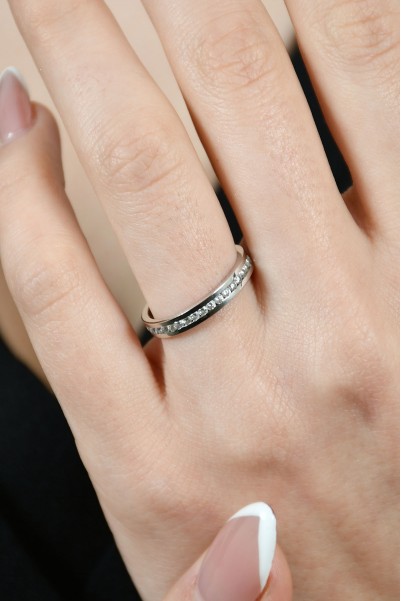 TAŞLI ÇITIR YÜZÜK 14 AYAR A041343