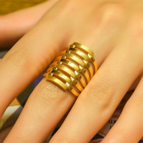 KABURGA YÜZÜK 14 AYAR A063321