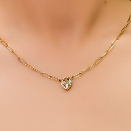 KALP ZİNCİR KOLYE 14 AYAR A049116