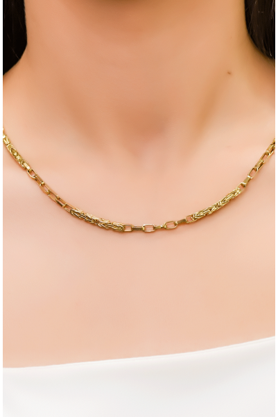 KRAL ZİNCİR KOLYE 14 AYAR A060990 KRAL ZİNCİR KOLYE 14 AYAR A060990