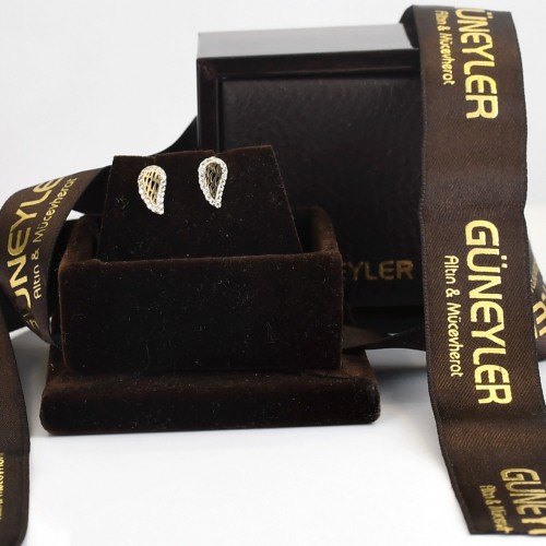 YAPRAK KÜPE 14 AYAR  A057227  YAPRAK KÜPE 14 AYAR  A057227