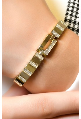 TAŞLI TASARIM BİLEKLİK 14 AYAR A066099 TAŞLI TASARIM BİLEKLİK 14 AYAR A066099