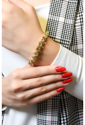 TASARIM ZİNCİR BİLEKLİK 14 AYAR A066103