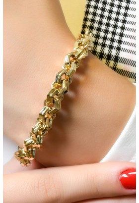 TASARIM ZİNCİR BİLEKLİK 14 AYAR A066103