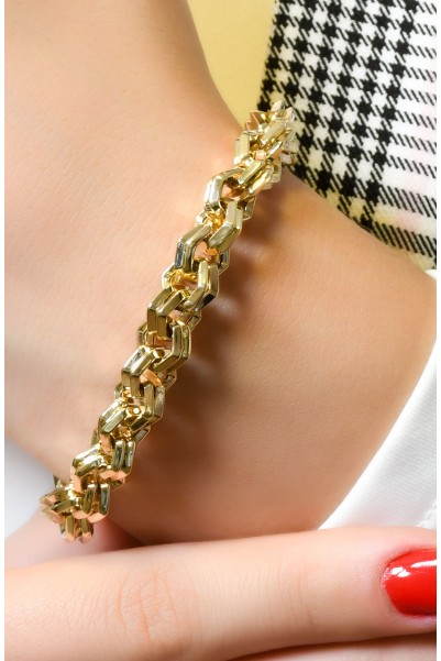 TASARIM ZİNCİR BİLEKLİK 14 AYAR A066103