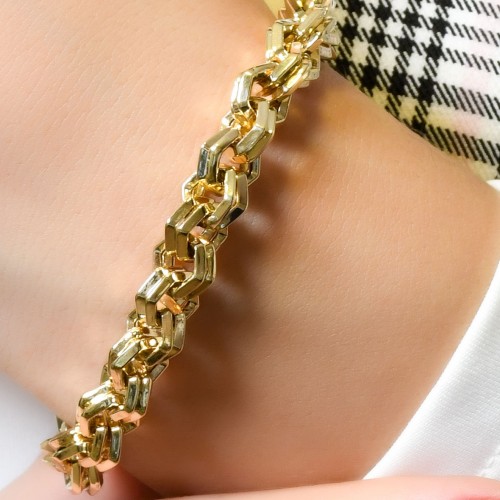 TASARIM ZİNCİR BİLEKLİK 14 AYAR A066103 TASARIM ZİNCİR BİLEKLİK 14 AYAR A066103