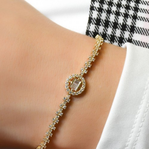 SUYOLU BAGET BİLEKLİK 14 AYAR A066158 SUYOLU BAGET BİLEKLİK 14 AYAR A066158