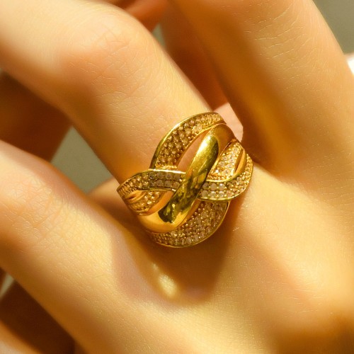 TAŞLI FANTAZİ YÜZÜK 22 AYAR A025310 TAŞLI FANTAZİ YÜZÜK 22 AYAR A025310