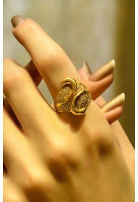 TAŞLI FANTAZİ YÜZÜK 22 AYAR A027178 TAŞLI FANTAZİ YÜZÜK 22 AYAR A027178