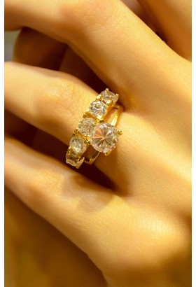 TEKTAŞ & BEŞTAŞ YÜZÜK 22 AYAR A044971