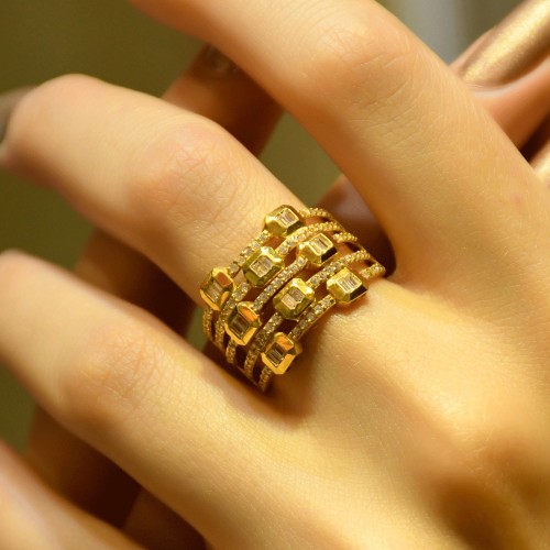 TAŞLI FANTAZİ YÜZÜK 22 AYAR A046049 TAŞLI FANTAZİ YÜZÜK 22 AYAR A046049