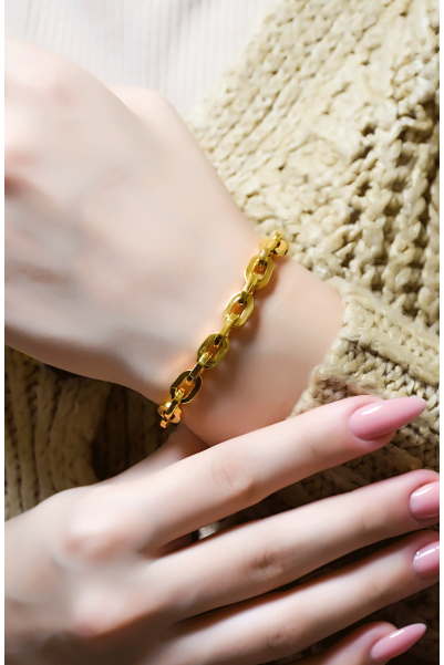 ZİNCİR TASARIM BİLEKLİK 22 AYAR A063846