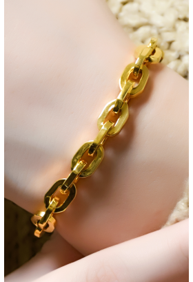 ZİNCİR TASARIM BİLEKLİK 22 AYAR A063846