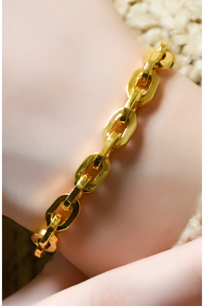 ZİNCİR TASARIM BİLEKLİK 22 AYAR A063846