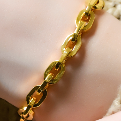 ZİNCİR TASARIM BİLEKLİK 22 AYAR A063846 ZİNCİR TASARIM BİLEKLİK 22 AYAR A063846