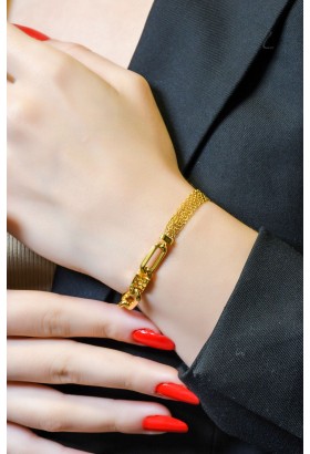 TASARIM ZİNCİR BİLEKLİK 22 AYAR A066031