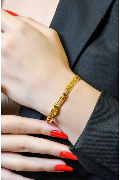 TASARIM ZİNCİR BİLEKLİK 22 AYAR A066031