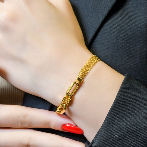 TASARIM ZİNCİR BİLEKLİK 22 AYAR A066031 TASARIM ZİNCİR BİLEKLİK 22 AYAR A066031