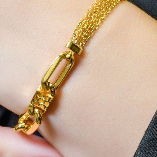 TASARIM ZİNCİR BİLEKLİK 22 AYAR A066031 TASARIM ZİNCİR BİLEKLİK 22 AYAR A066031