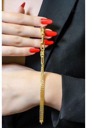 TASARIM ZİNCİR BİLEKLİK 22 AYAR A066031