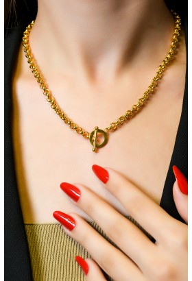 TASARIM ZİNCİR KOLYE 22 AYAR A066037 TASARIM ZİNCİR KOLYE 22 AYAR A066037