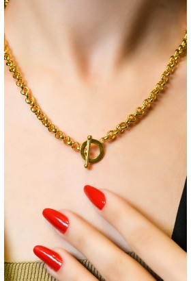 TASARIM ZİNCİR KOLYE 22 AYAR A066037 TASARIM ZİNCİR KOLYE 22 AYAR A066037