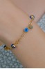 NAZAR BONCUKLU ŞANS BİLEKLİĞİ 14 AYAR A046234