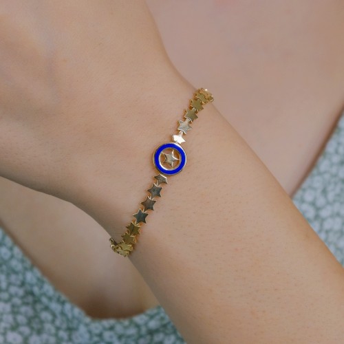 YILDIZLI BİLEKLİK 14 AYAR A049210 YILDIZLI BİLEKLİK 14 AYAR A049210