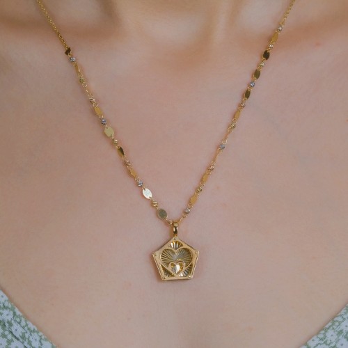 KALPLİ TASARIM KOLYE 14 AYAR A051690 KALPLİ TASARIM KOLYE 14 AYAR A051690