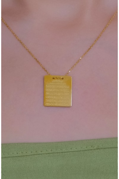 KARE DUA KOLYE 22 AYAR A054659