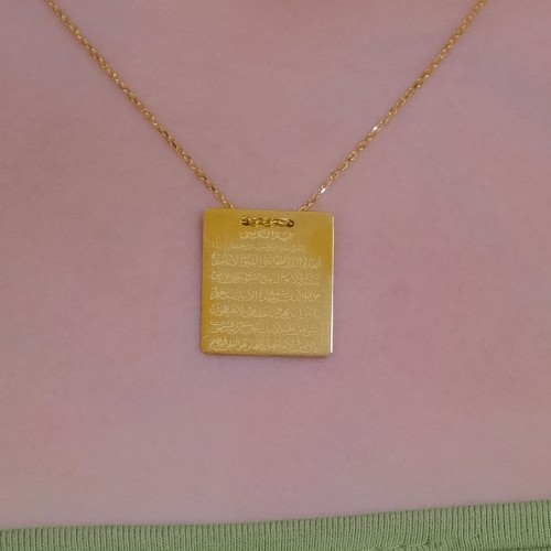 KARE DUA KOLYE 22 AYAR A054659