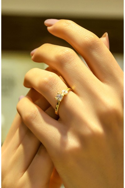 TEKTAŞ YÜZÜK 22 AYAR A049542