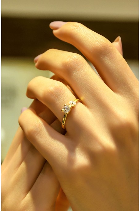 TEKTAŞ YÜZÜK 22 AYAR A049542