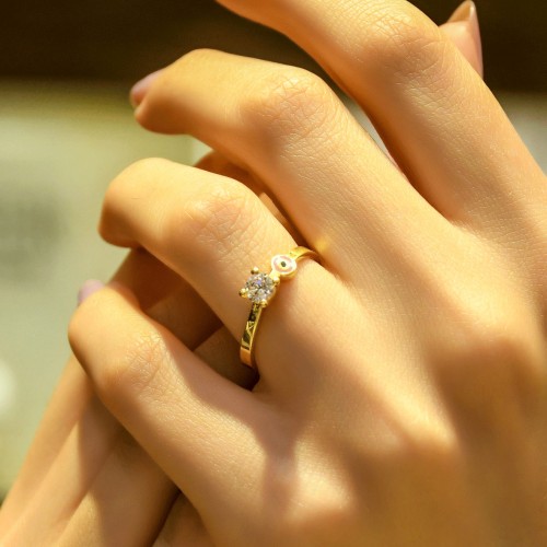 TEKTAŞ YÜZÜK 22 AYAR A049542