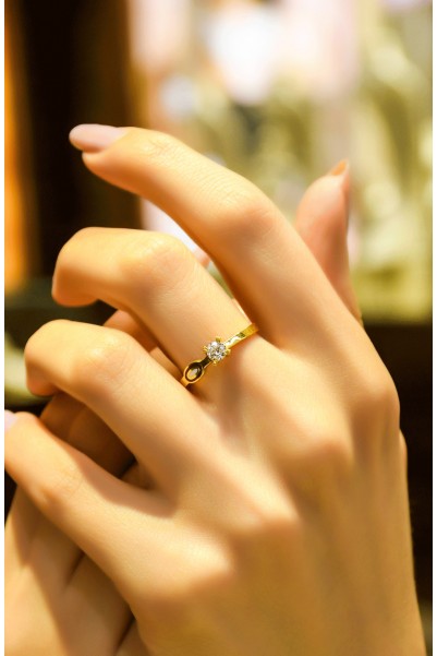 TEKTAŞ YÜZÜK 22 AYAR A049543