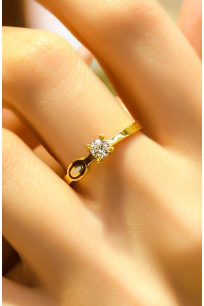 TEKTAŞ YÜZÜK 22 AYAR A049543